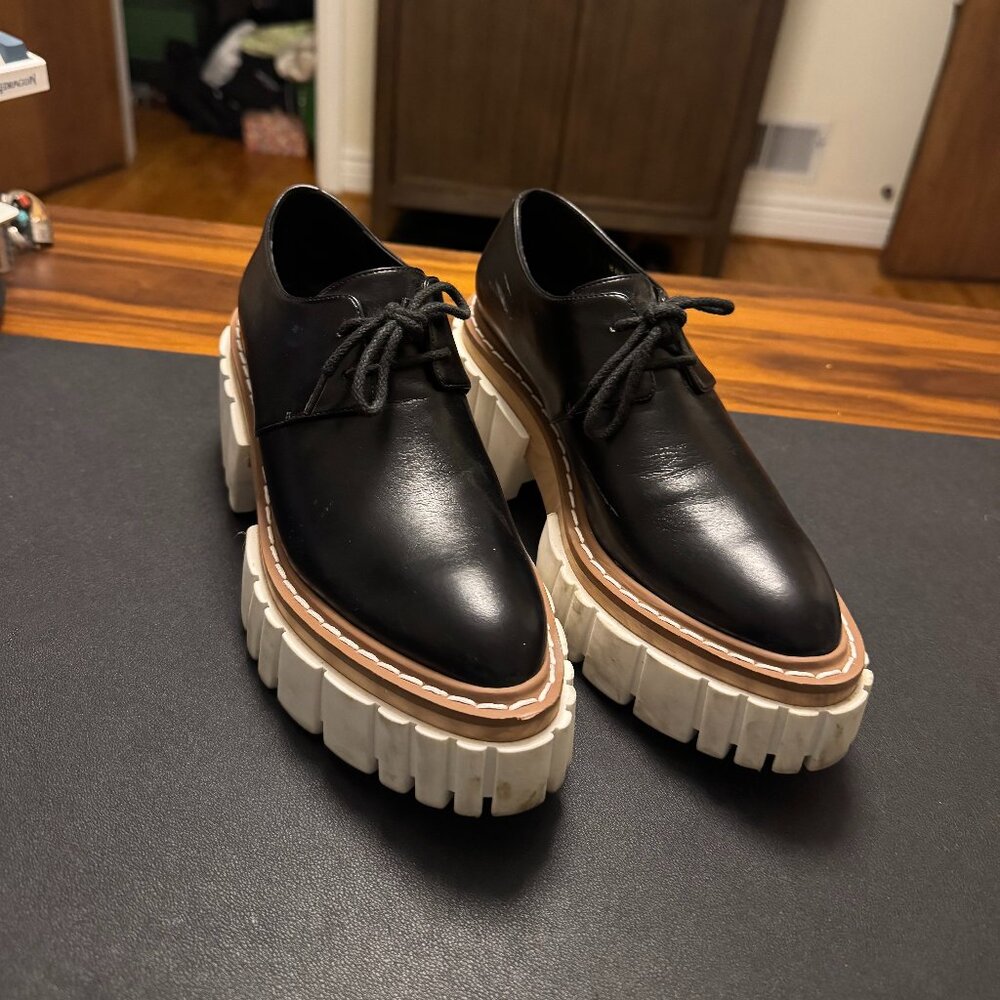 Stella McCartney Platform Leather Brogues